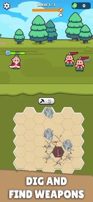 Digattack screenshot 2