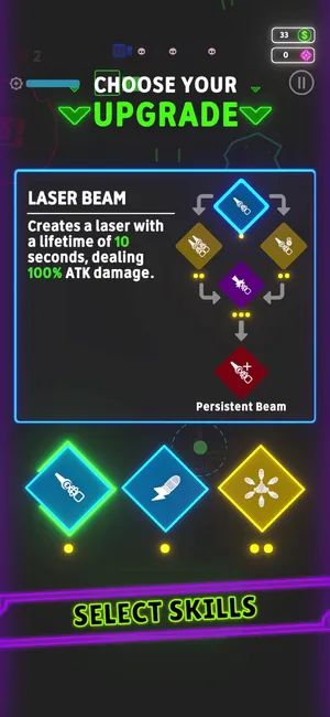 Neon Wings screenshot 2